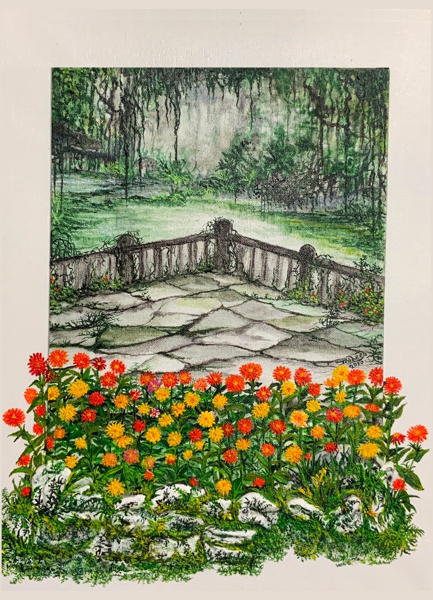 Zinnia patch